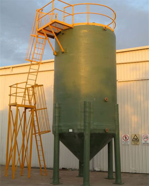 FRP silo voorbeeld